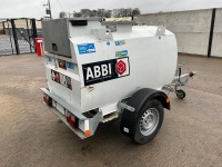 WESTERN 985lt SINGLE AXLE FAST TOW METAL BUNDED FUEL BOWSER - 7