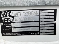 WESTERN 985lt SINGLE AXLE FAST TOW METAL BUNDED FUEL BOWSER - 13