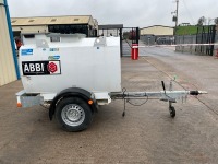 WESTERN 985lt SINGLE AXLE FAST TOW METAL BUNDED FUEL BOWSER - 14