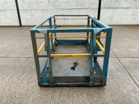 APPROX. 8ft x 4ft SCOTT MAN BASKET/SAFETY CAGE TO SUIT JLG TELESCOPIC FORKLIFT - 4