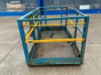 APPROX. 8ft x 4ft SCOTT MAN BASKET/SAFETY CAGE TO SUIT JLG TELESCOPIC FORKLIFT - 8
