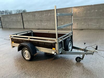 TEMERAD APPROX. 6ft x 4ft 750KGS SINGLE AXLE TRAILER