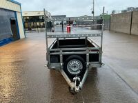 TEMERAD APPROX. 6ft x 4ft 750KGS SINGLE AXLE TRAILER - 2