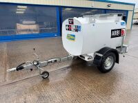 WESTERN 985lt SINGLE AXLE FAST TOW METAL BUNDED FUEL BOWSER - 4