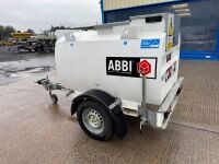 WESTERN 985lt SINGLE AXLE FAST TOW METAL BUNDED FUEL BOWSER - 7