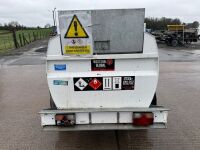 WESTERN 985lt SINGLE AXLE FAST TOW METAL BUNDED FUEL BOWSER - 8