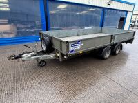IFOR WILLIAMS 14ft x&nbsp; 6.6ft 3500KGS TWIN AXLE DROPSIDE TRAILER&nbsp; - 3