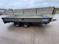 IFOR WILLIAMS 14ft x&nbsp; 6.6ft 3500KGS TWIN AXLE DROPSIDE TRAILER&nbsp; - 20
