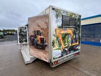 APPROX. 20ft x 7ft MARCO TWIN AXLE 2500KGS EXHIBITION UNIT - 4