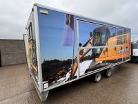 APPROX. 20ft x 7ft MARCO TWIN AXLE 2500KGS EXHIBITION UNIT - 16