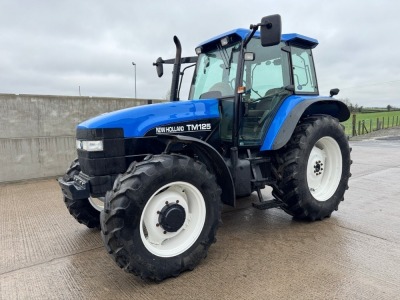 NEW HOLLAND TM125 4WD TRACTOR