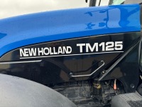 NEW HOLLAND TM125 4WD TRACTOR - 4