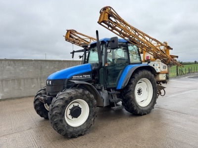 NEW HOLLAND TS115 4WD TRACTOR