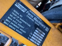 APPROX. 20m 1000lt KNIGHT LASER FOLDABLE BOOM SPRAYER - 7