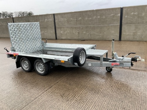 UNUSED TEMERAD 8.5ft x 5ft 2700KGS TWIN AXLE PLANT TRAILER