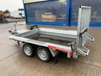 UNUSED TEMERAD 8.5ft x 5ft 2700KGS TWIN AXLE PLANT TRAILER - 7