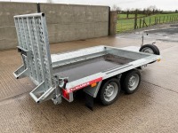 UNUSED TEMERAD 8.5ft x 5ft 2700KGS TWIN AXLE PLANT TRAILER - 9