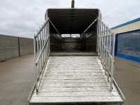 HUDSON APPROX. 24ft x 8ft 16 TON TWIN AXLE GALVANISED LIVESTOCK TRAILER&nbsp; - 21