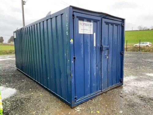 APPROX. 20ft x 8ft ANTI VANDAL SITE STORAGE CONTAINER&nbsp;