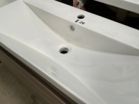 APPROX. 800 K-STORE SINGLE-DRAWER WALL-MOUNTED NEBRASKA OAK UNIT AND BASIN - 3