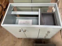 EX-DISPLAY APPROX. 800 POWDER BLUE PARAGON UNIT WITH BASIN - 8