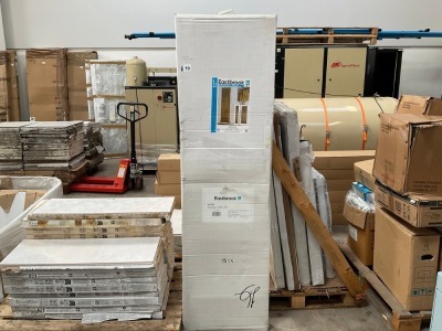 EASTBROOK WARRINGTON 1800x452 BRUSHED BRASS RADIATOR