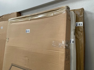 2No. 800 BIFOLD SHOWER DOORS IN CHROME & 1No. VERVE 900 BIFOLD DOOR IN CHROME