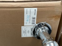 HARROW TRADITIONAL CHROME/WHITE HEATED TOWEL RAIL APPROX. 600 WIDE & APPROX. 950 TALL - 4