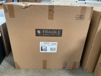 APPROX. 800 x 700 BETHANY DOUBLE-DOOR LED MIRRORED CABINET WITH SENSOR SWITCH, DEMISTER AND SHAVING SOCKET