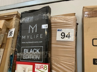 QUANTITY OF ASSORTED WETROOM FLIPPER/RETURN/ROTATING PANELS