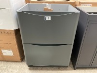 MYLIFE SOFIA 600 TWO-DRAWER FLOOR-STANDING UNIT AND BASIN IN LEAD GREY - 4