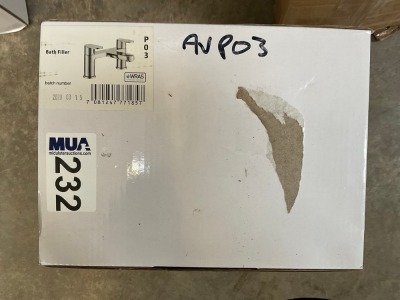 BATH FILLER IN CHROME