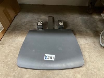 EX-DISPLAY SHOWER SEAT IN ANTHRACITE WITH LEG SUPPORT