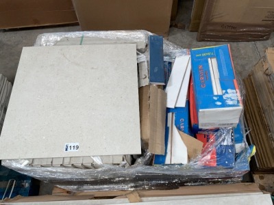 PALLET OF ASSORTED TILES