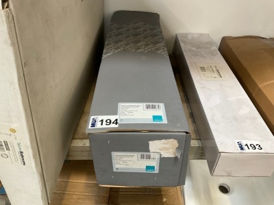 VADO T-BOX SHOWERING PACKAGE WITH RAIL KIT IN CHROME