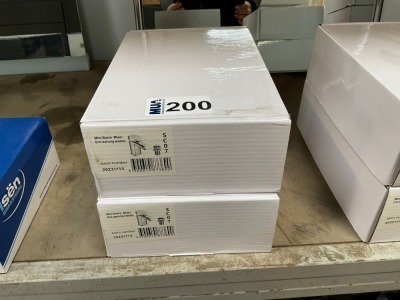 APPROX. 2No. CHROME MONO BASIN MIXERS INC.WASTES