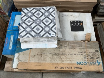 PALLET OF ASSORTED TILES