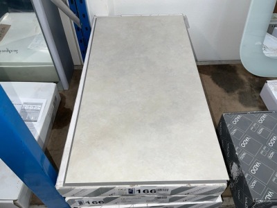 APPROX. 7.36M&sup2; TILE-EFFECT CLICK FLOORING RIMINI