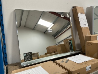 APPROX. 800x600 EX-DISPLAY HIB PLATFORM MIRROR WITH WIRELESS CHARGING AND ELECTRIC TOOTHBRUSH CHARGER
