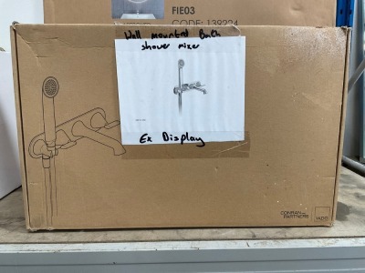 EX-DISPLAY VADO ARRONDI WALL-MOUNTED BATH SHOWER MIXER KIT