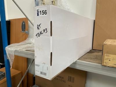 FREE-STANDING BATH SHOWER MIXER IN CHROME (MODERN FINISH)