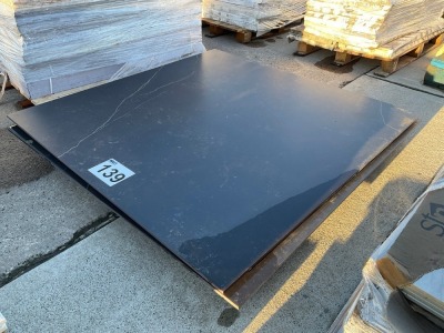 APPROX. 2No. DEKTON KELYA PORCELAIN SLABS (142x142x12mm) TOTAL 4.03M&sup2;