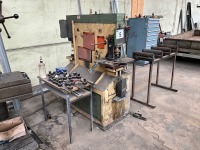 UNIMAC MINIMAC 60T 3-PHASE IRON WORKER & ROLLER TABLE - 5