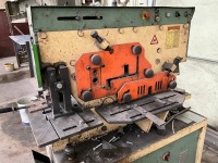 UNIMAC MINIMAC 60T 3-PHASE IRON WORKER & ROLLER TABLE - 8