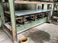 ROBERT BURKLE PMU 3000-120 HYDRAULIC PANEL PRESS - 3