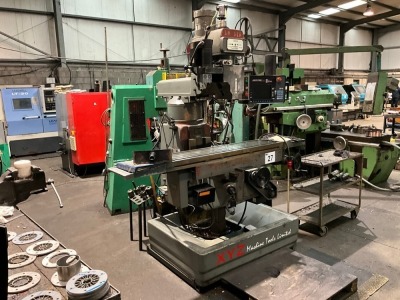 KINGRICH XYZ SM-SLV 3 PHASE MILLING MACHINE