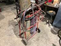 GAS BOTTLE TROLLEY, BURNER HEAD, WELDING HEAD & LEADS - 3