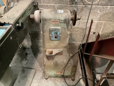 BISON 3 PHASE DOUBLE-HEAD GRINDER/POLISHER