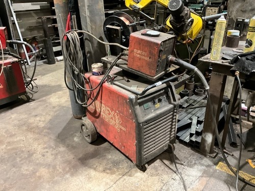 MUREX TRANSMIG 353 3 PHASE MIG WELDER WITH POWER FEED