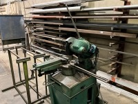 SUPER BROWN SPECIAL 3 PHASE METAL SAW C/W 2No. ROLLER TABLES - 2